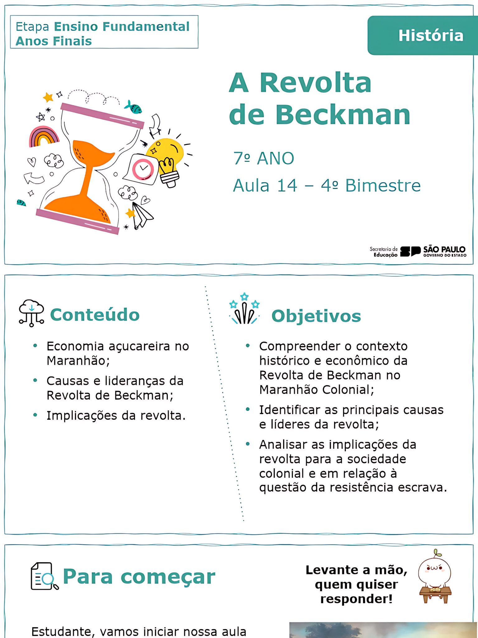 MAPA MENTAL SOBRE REVOLTA DE BECKMAN