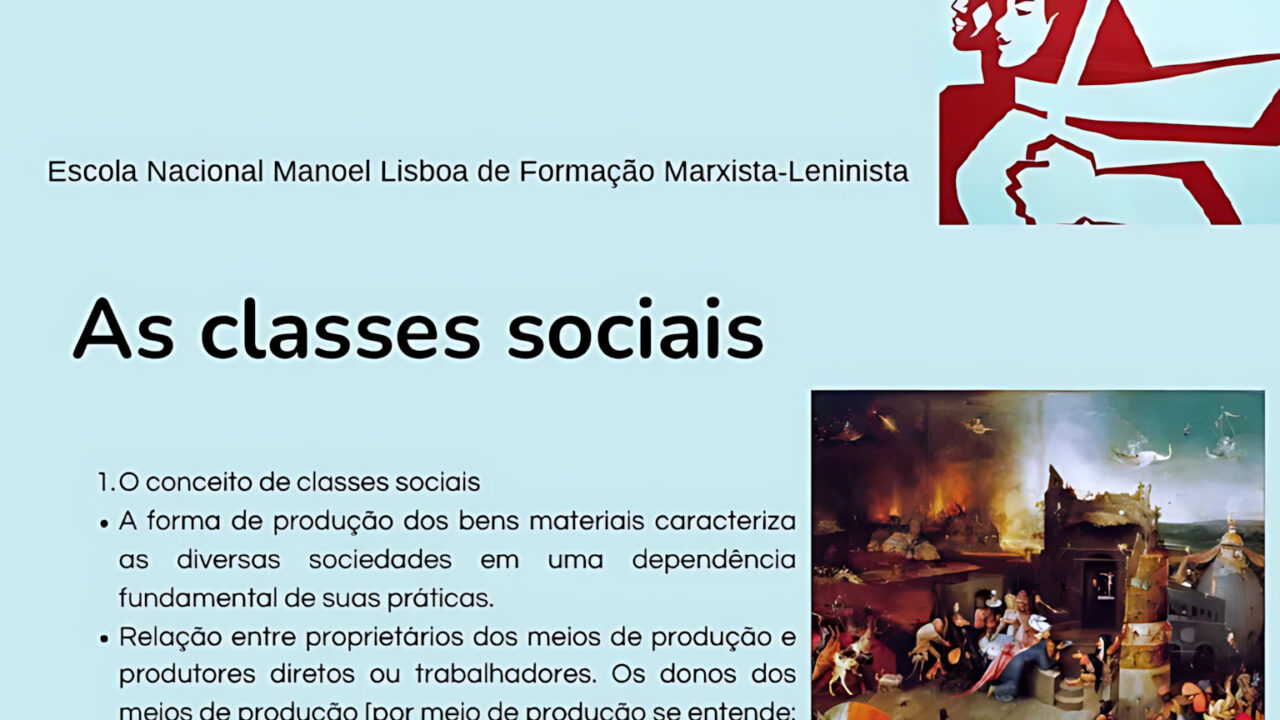 A LUTA DE CLASSES