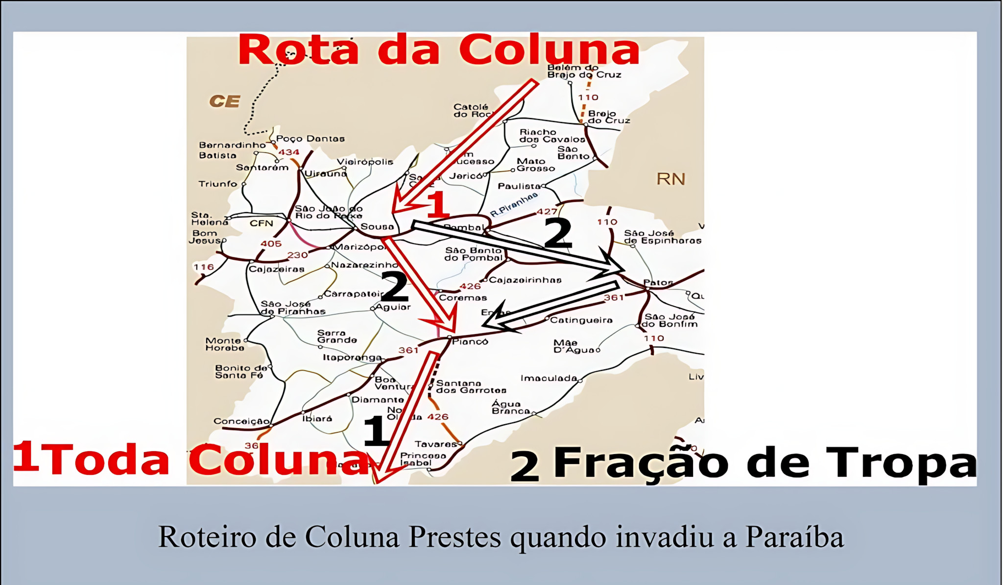 MAPA MENTAL SOBRE COLUNA PRESTES