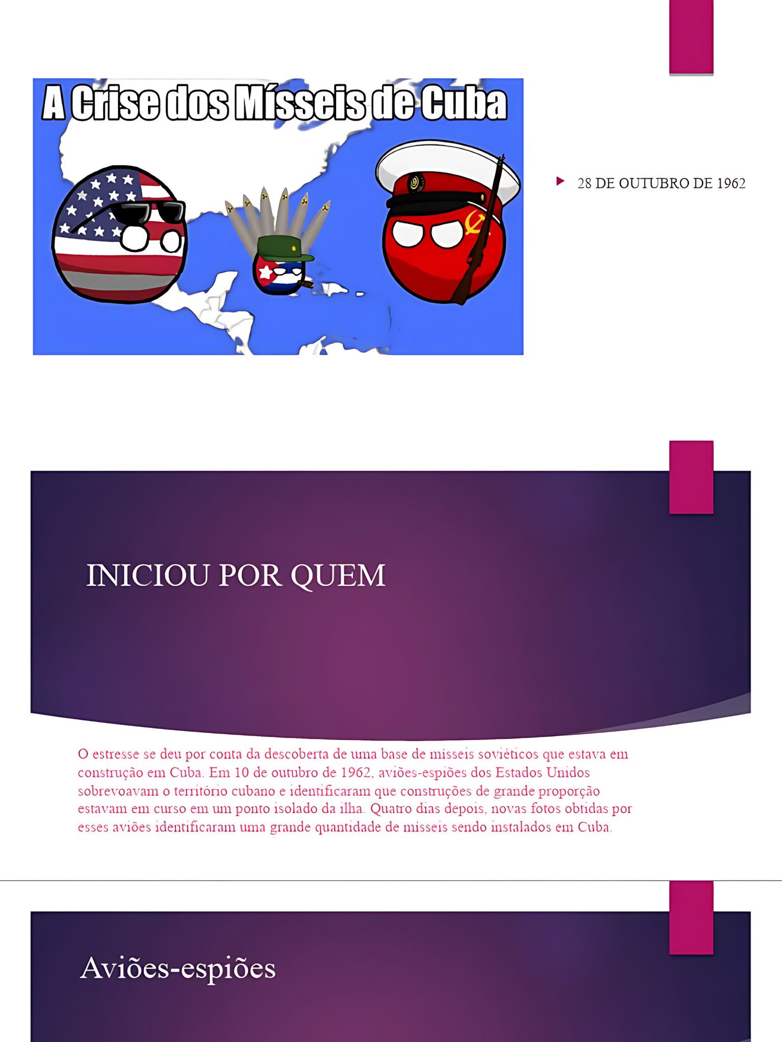 MAPA MENTAL SOBRE CRISE DOS MÍSSEIS
