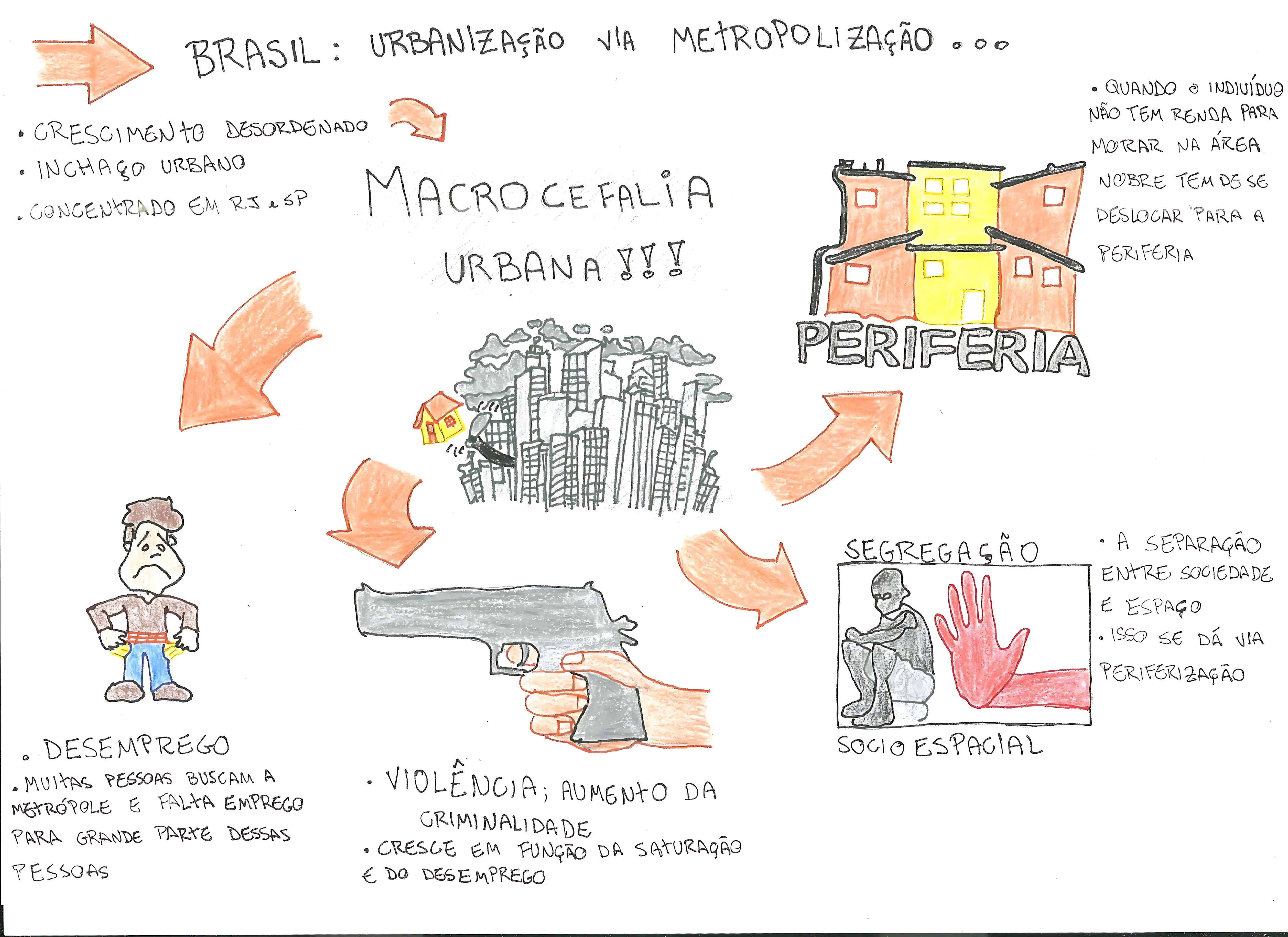 MAPA MENTAL SOBRE MACROCEFALIA URBANA