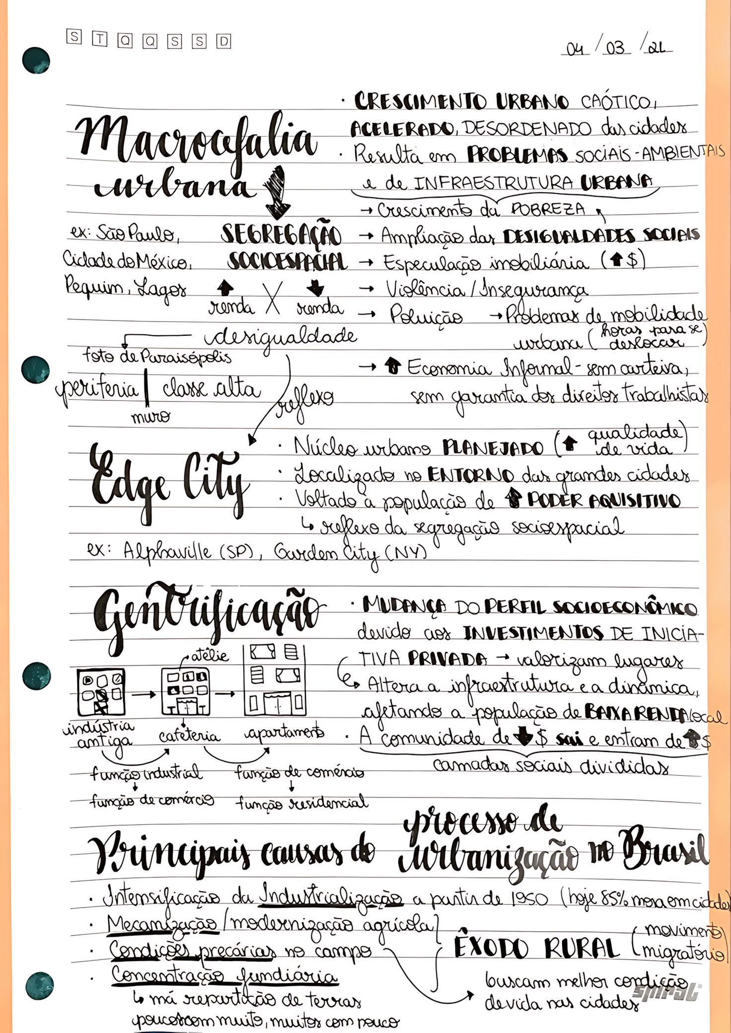 MAPA MENTAL SOBRE MACROCEFALIA URBANA