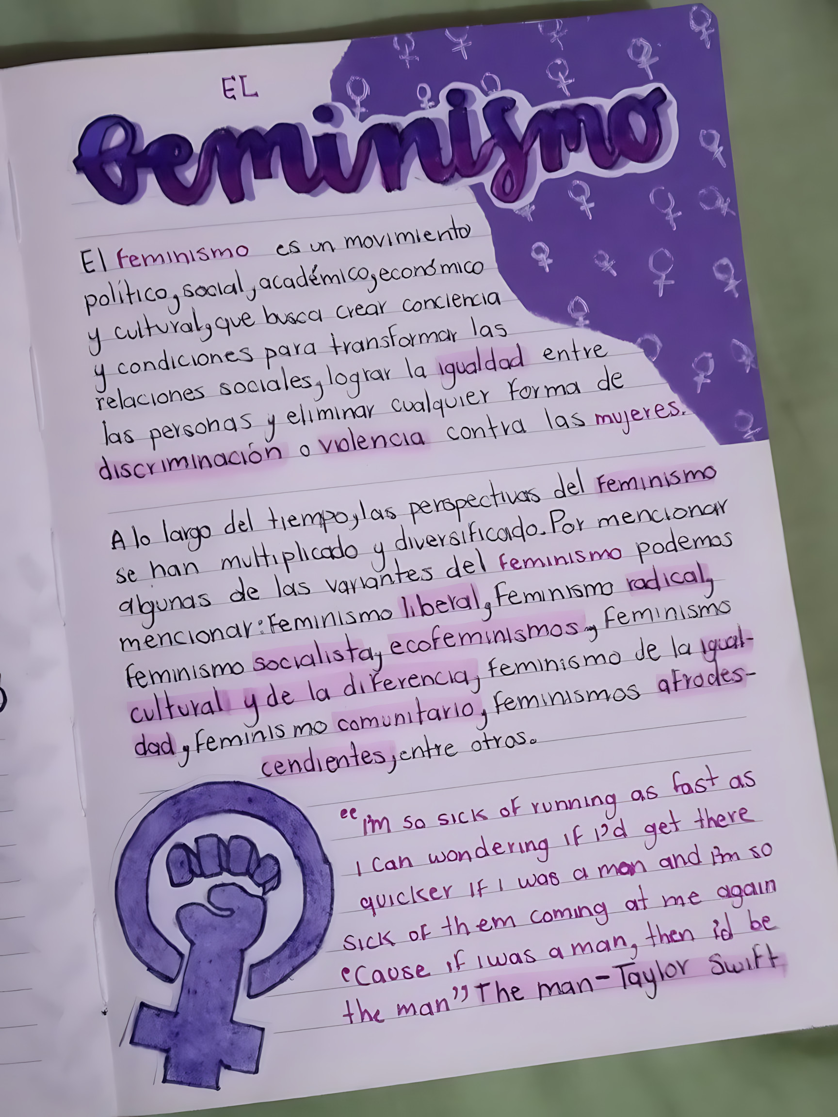 MAPA MENTAL SOBRE MOVIMENTO FEMINISTA