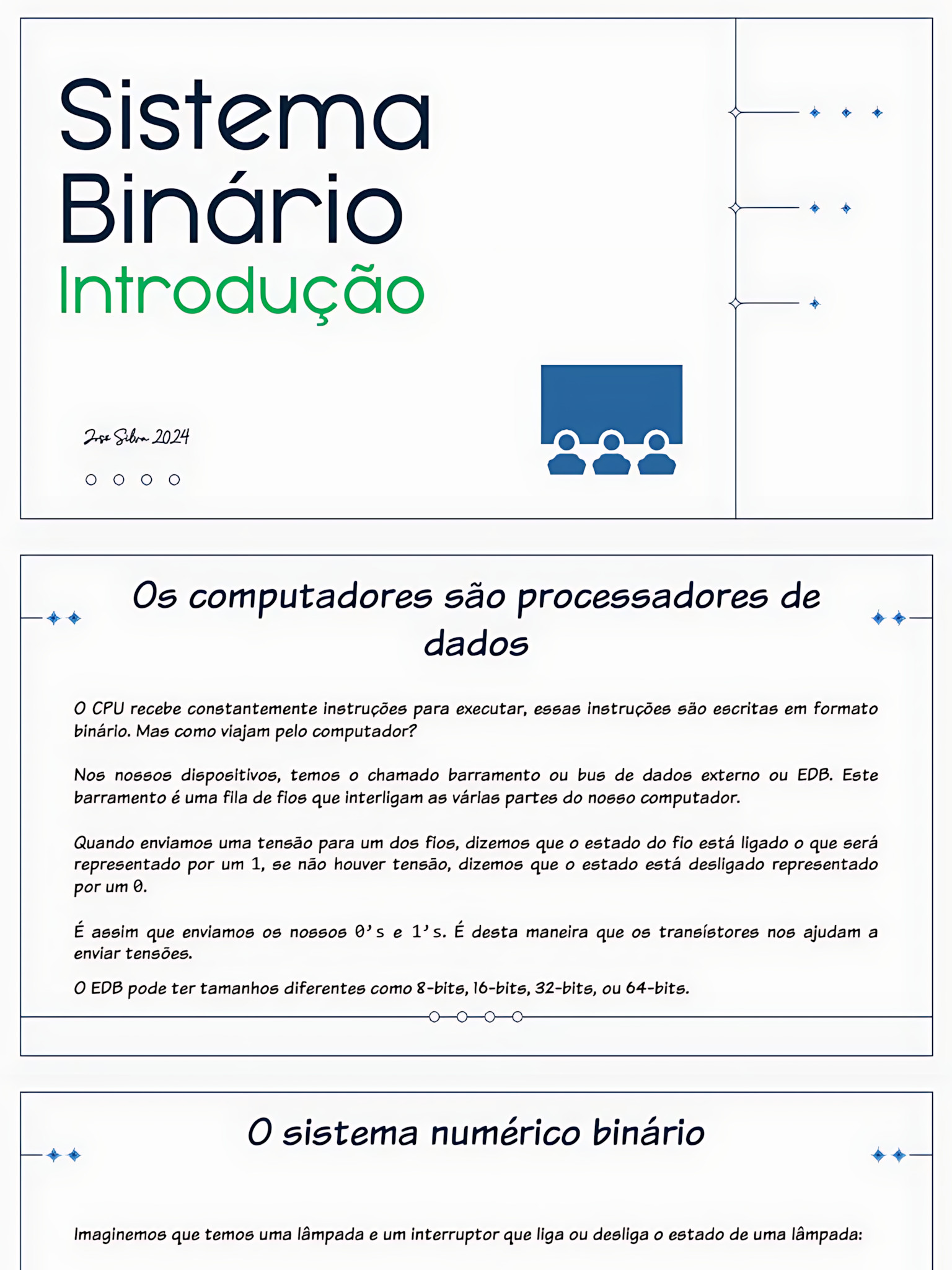 MAPA MENTAL SOBRE SISTEMA BINÁRIO