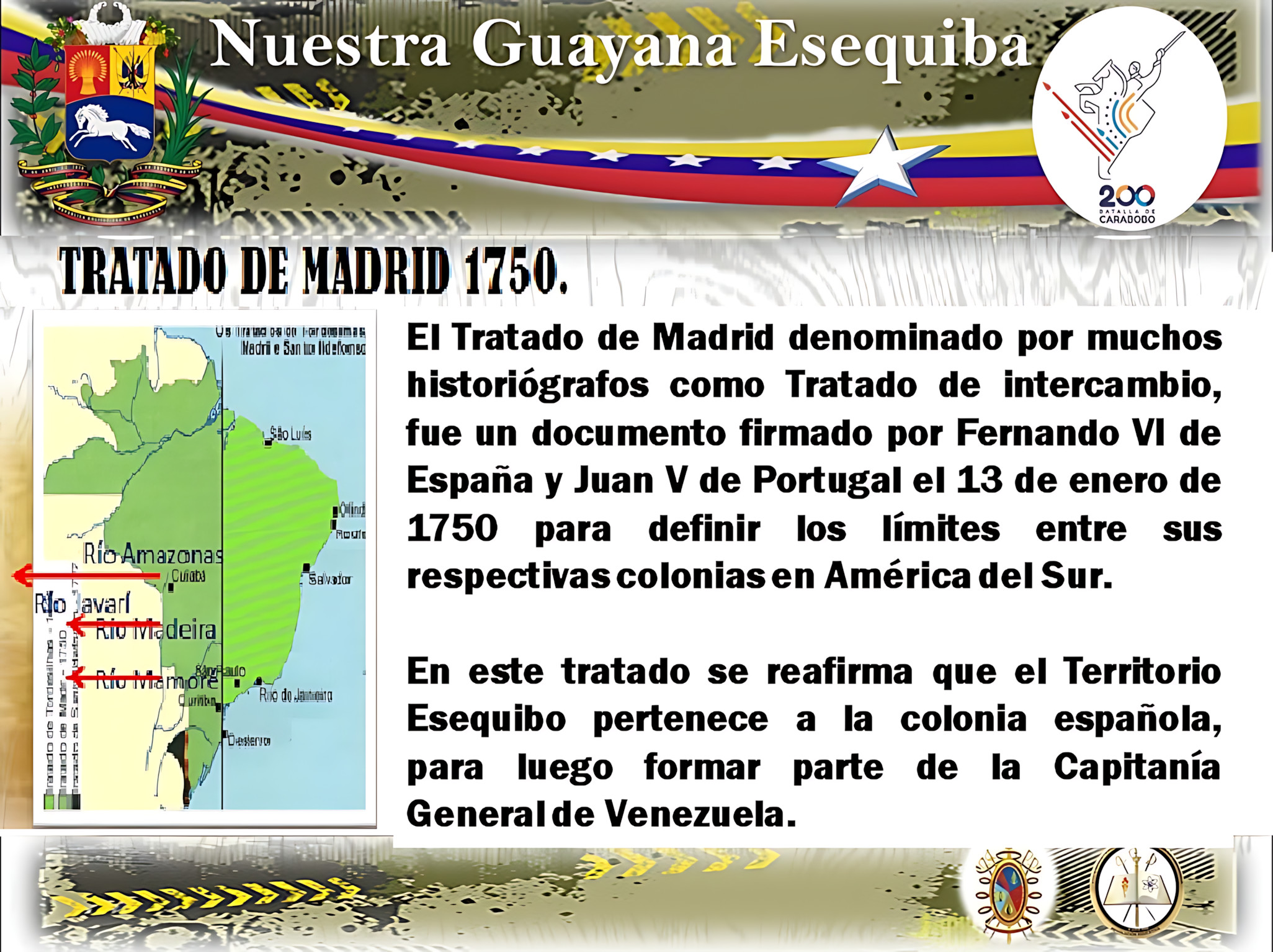 MAPA MENTAL SOBRE TRATADO DE MADRI